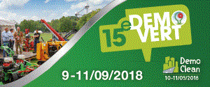 Le nouvel Addax MT15 en primeur au salon Démo Vert du 09 au 11/09/2018